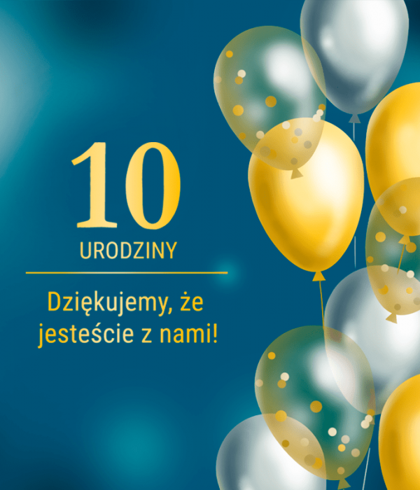 Obchody 10 urodzin Zymetrii