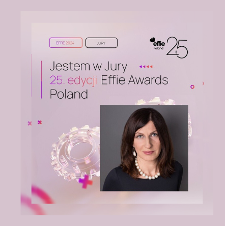 Barbara Krug Jurorem Effie Poland!